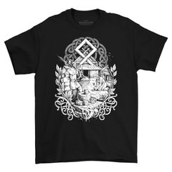 ODAL, men's t-shirt b&w