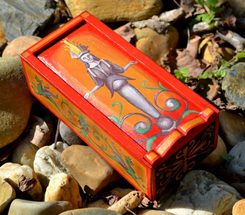 AQUILA, römischer Adler SPQR, Bronze, Gürtel Niete