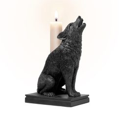 Ulula Noctis, wolf, candlestick