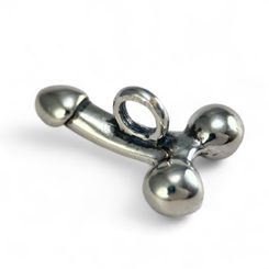 FASCINUS, Roman phallic pendant, silver