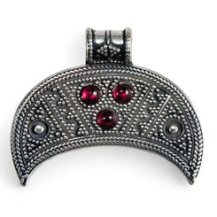 LUNULA, Great Moravian Empire, IX. Century, Replica, silver 925