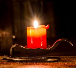 Shoe horn, forged, luxury design