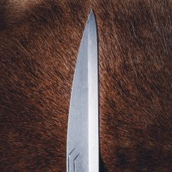 DECORATED VIKING SEAX, Triquetra