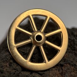 CELTIC BRONZE RING, La Tene, Boii Tribes, central Europe, exact replica