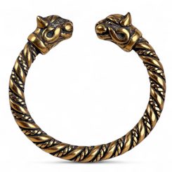 CELTIC CAT, ring, bronze