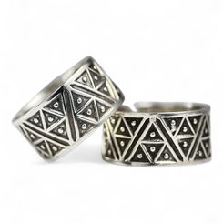 BORWIN, Viking or Slavic Ring, silver