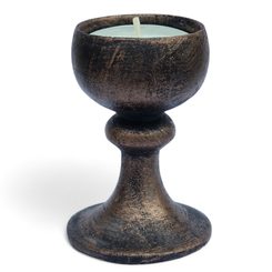 Hussite chalice, candlestick