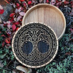 TREE OF LIFE, OAK BOX FOR SPARKS and Bracelets