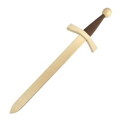 Medieval sword, wood, children's