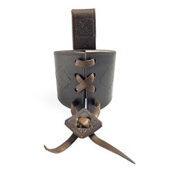 FREY, Viking God, pendant, gold plated