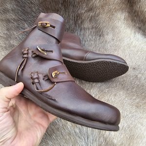 BORG, viking leather shoes