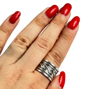 ISKRA, Slavic Ring, silver
