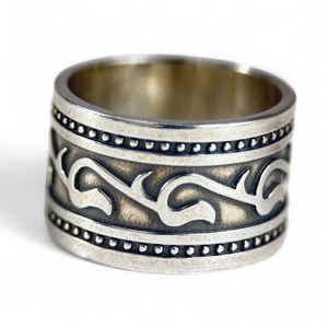 ISKRA, Slavic Ring, silver