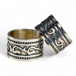ISKRA, Slavic Ring, silver