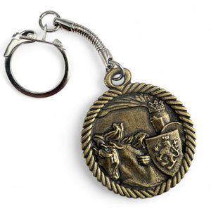 KING Premysl Otakar II., Keychain, zinc