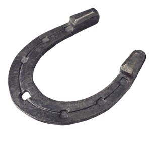 Horseshoe for good luck on the wall, forged