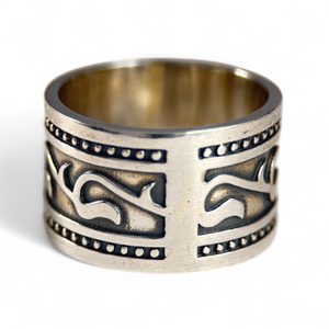 ISKRA, Slavic Ring, silver