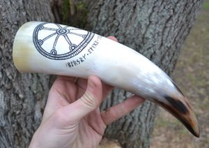 HELM OF AWE, Iceland, rune - Drinking Horn