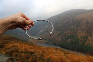 FLÓKI, Viking Silver Torques by Wulflund