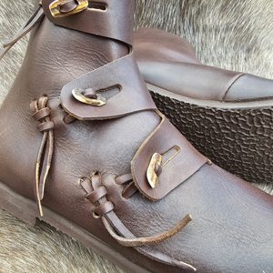 BORG, viking leather shoes