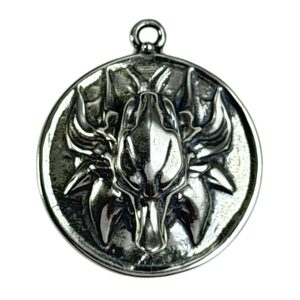 SLAVIC WOLF amulet, silver 925, 23g