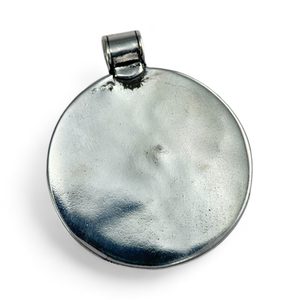 BATTERSEA, luxury Brythonic jewel inspired by the find, gemstones, pendant, silver 925, 11 g