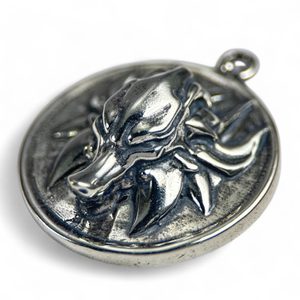 SLAVIC WOLF amulet, silver 925, 23g