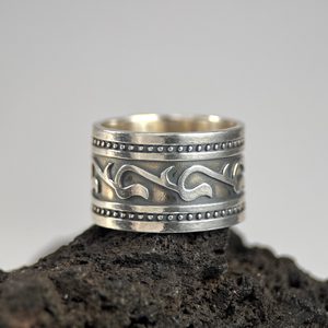 ISKRA, Slavic Ring, silver