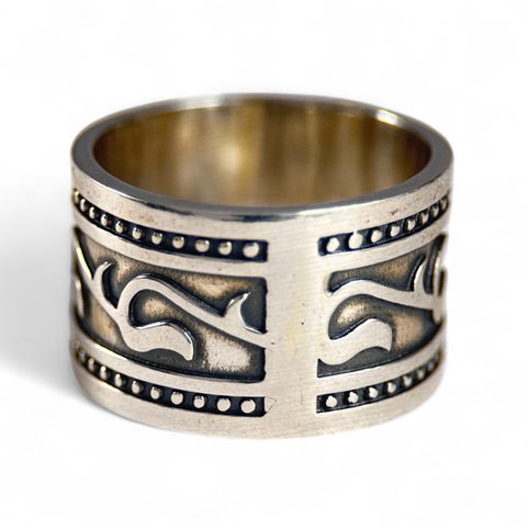 ISKRA, SLAVIC RING, SILVER
