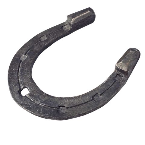HORSESHOE FOR GOOD LUCK ON THE WALL, FORGED