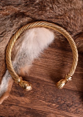 ROMANO-BRITISH TORQUES, SNETTISHAM, ENGLAND, 2ND CENTURY BC.