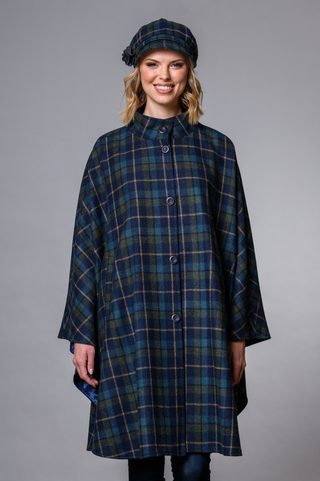 IRISH WOOL LADIES COAT - DUNLOE CAPE