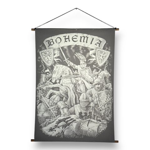 BOHEMIA, KING PŘEMYSL OTAKAR II. WALL POSTER