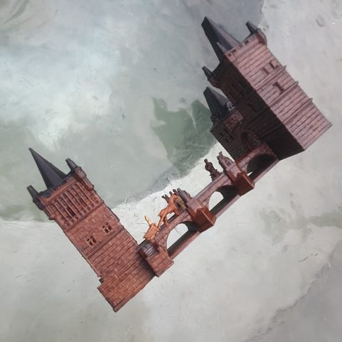 CHARLES BRIDGE - PRAGUE, MINIATURE