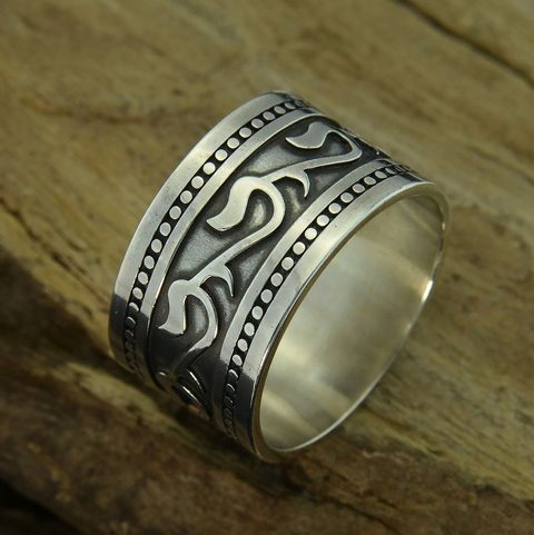 ISKRA, SLAVIC RING, SILVER