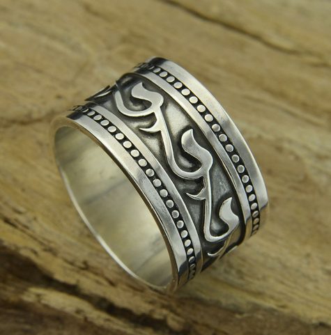 ISKRA, SLAVIC RING, SILVER