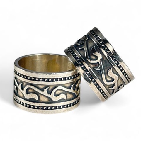ISKRA, SLAVIC RING, SILVER