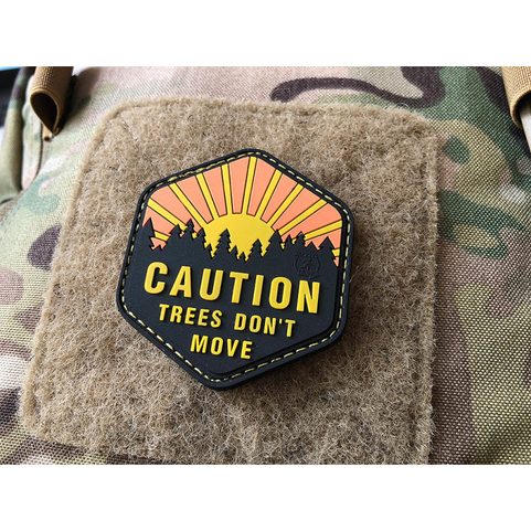 TREES DON´T MOVE RUBBER PATCH