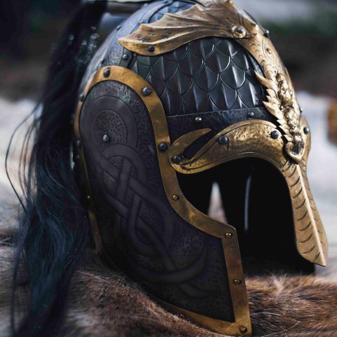 WYVERN, DRAGON, FANTASY HELMET