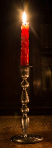 MEDIEVALIUM, FORGED CANDLESTICK