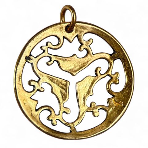 DOLPHIN, ANCIENT ROME, PENDANT, BRONZE