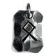 OTHILA, forged rune, amulet, steel
