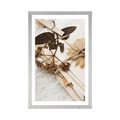 AFFICHE – COLLECTION DE FEUILLES ANCIENNES - NATURE MORTE - AFFICHES