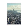 AFFICHE – VUE SUR LE CENTRE DE NEW YORK CHARMANT - VILLES - AFFICHES