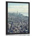 AFFICHE – VUE SUR LE CENTRE DE NEW YORK CHARMANT - VILLES - AFFICHES