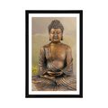 AFFICHE – STATUE DE BOUDDHA EN POSITION DE MÉDITATION - FENG SHUI - AFFICHES