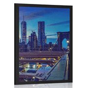 AFFICHE – MÉTROPOLE NOCTURNE - VILLES - AFFICHES