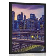 AFFICHE – MÉTROPOLE ANIMÉE - VILLES - AFFICHES