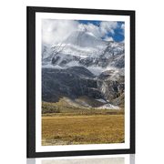 AFFICHE – PAYSAGE DE MONTAGNE MAJESTUEUX - NATURE - AFFICHES