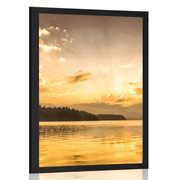 AFFICHE – REFLET DU LAC DE MONTAGNE - NATURE - AFFICHES